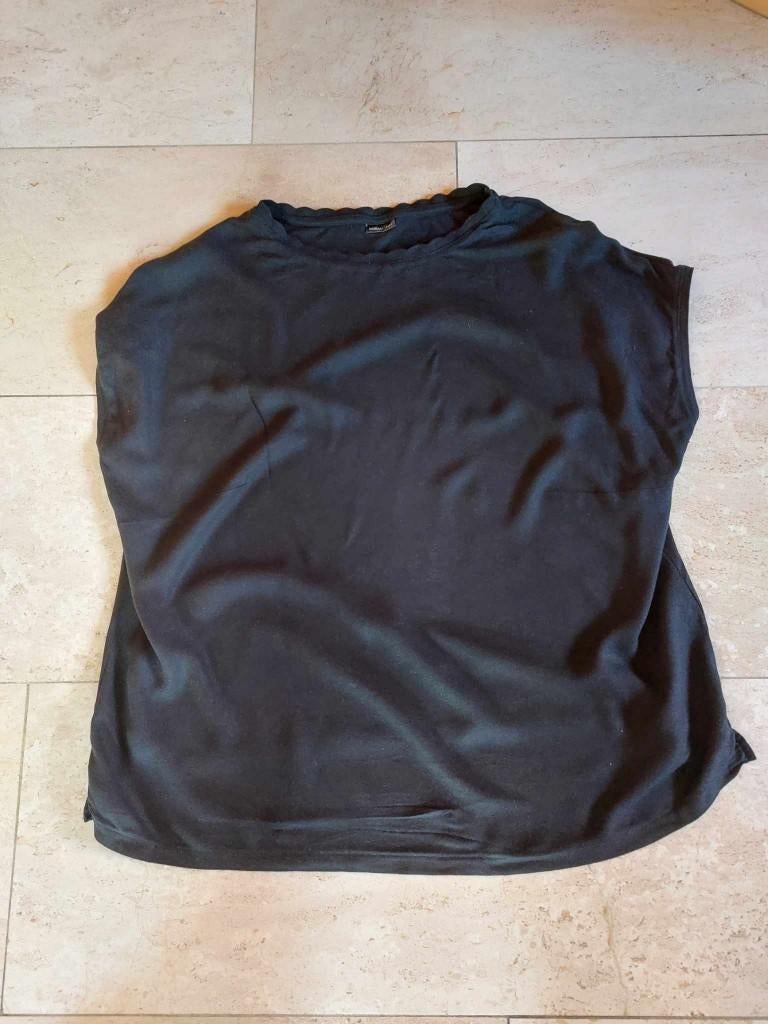 zwart t-shirt barbara lebek m48, Zwart, Zo goed als nieuw, Barbara Lebek, Shirt of Top