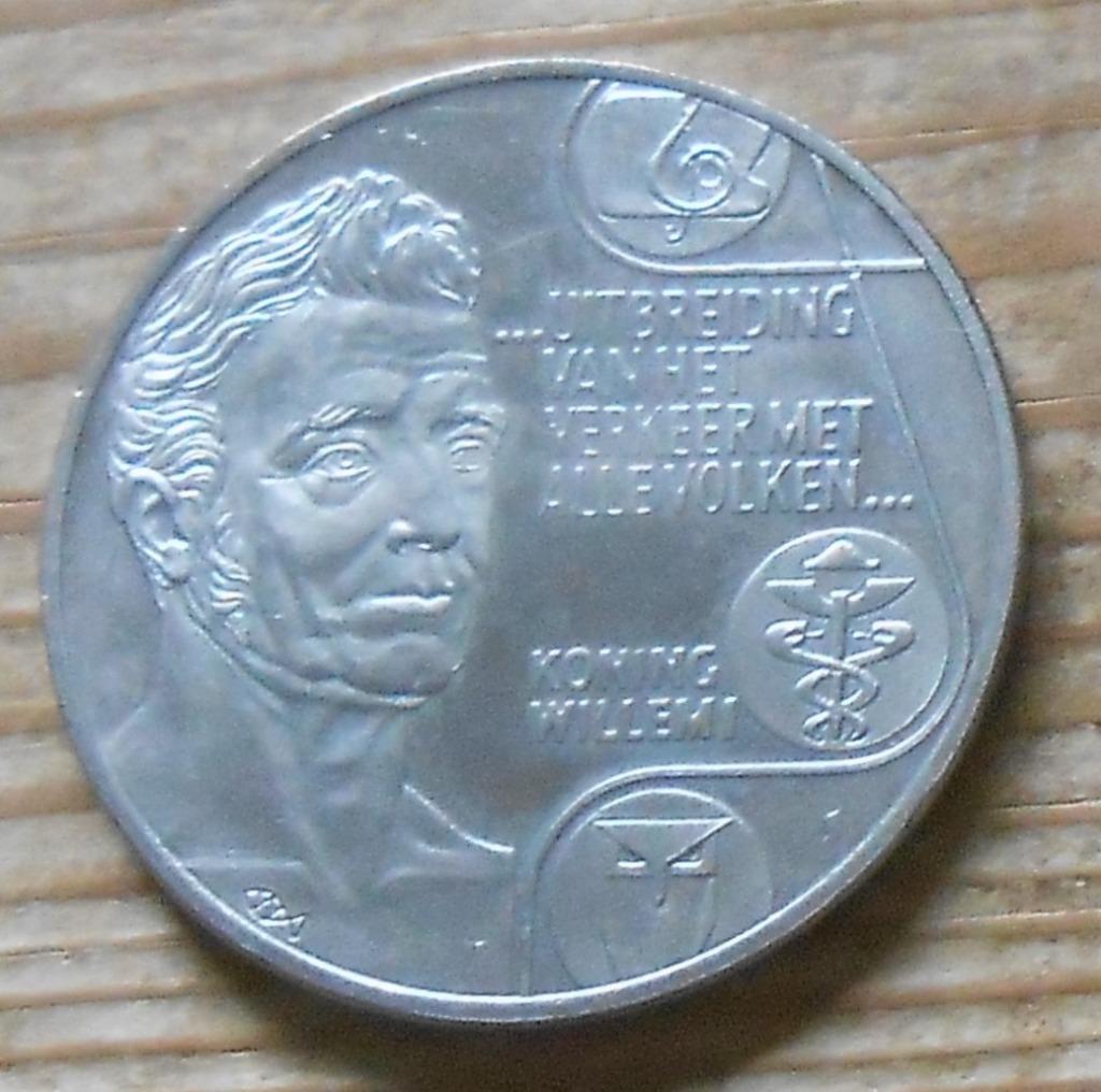 penningen - munt collectie  - Ecu Koning Willem 1 - 1992, Ophalen of Verzenden, Overige landen, Losse munt