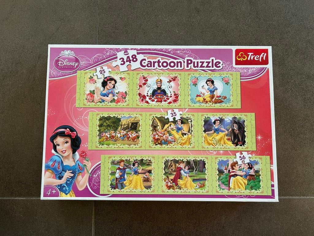 Puzzel sneeuwwitje, Ophalen, Zo goed als nieuw