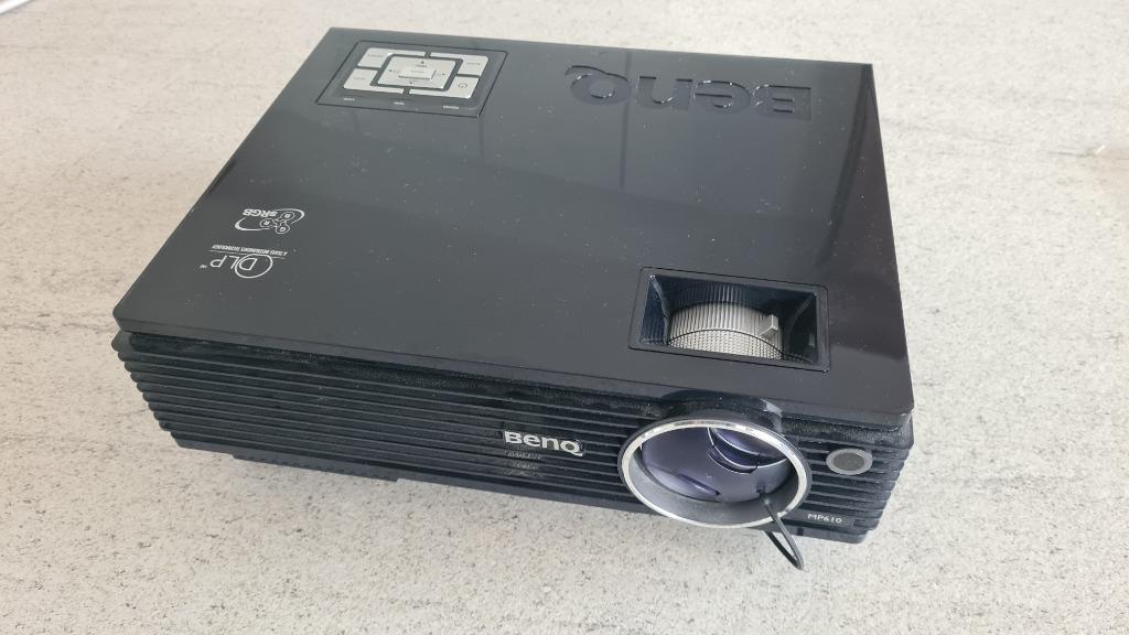 Projector Benq MP610, TV, Hi-fi & Vidéo, Projecteurs vidéo, Enlèvement, Utilisé, DLP
