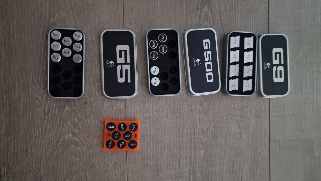 Logitech muis gewichten, Enlèvement ou Envoi, Logitech, Comme neuf, Autres types