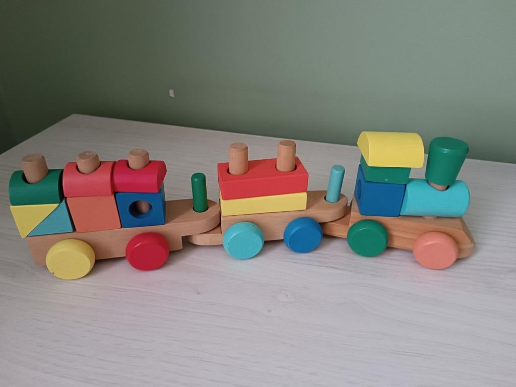 Houten treintje, Ophalen
