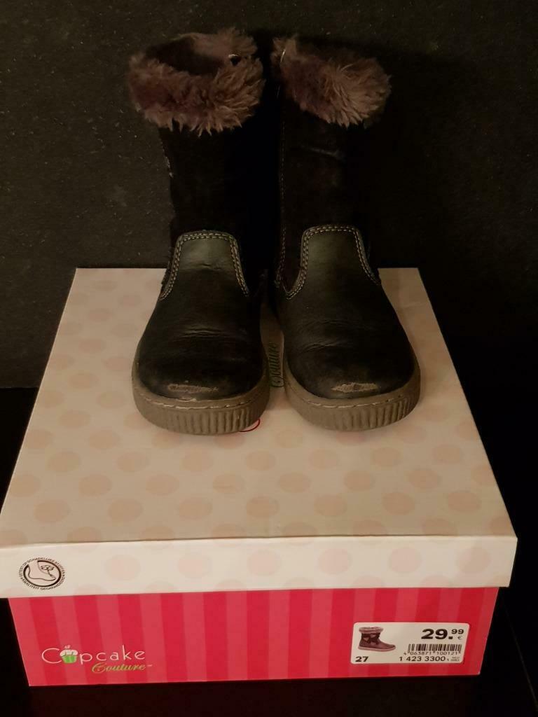 Cupcakes grijze laarzen 27, Kinderen en Baby's, Gebruikt, Meisje, Ophalen of Verzenden, Laarzen