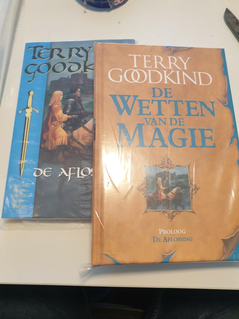 Terry Goodkind - De aflossing, Ophalen of Verzenden, Zo goed als nieuw, Terry Goodkind