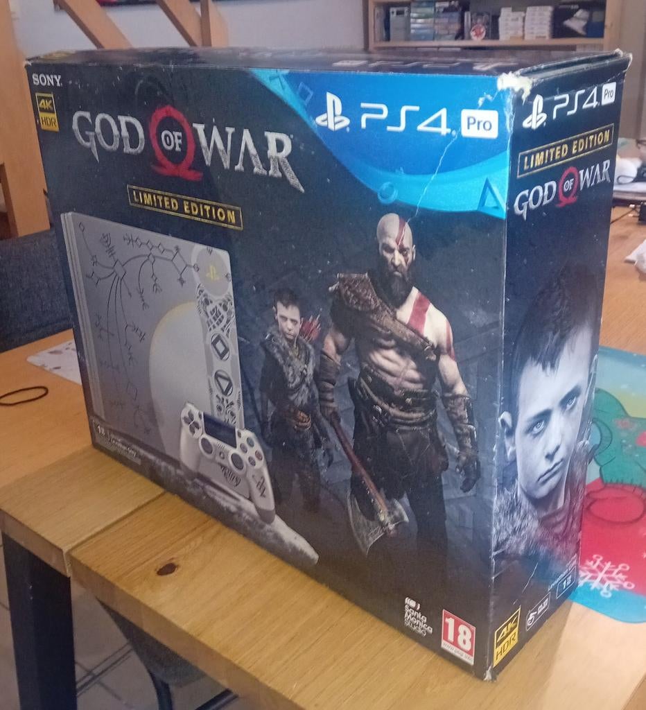 Console ps4 pack god of war, Enlèvement