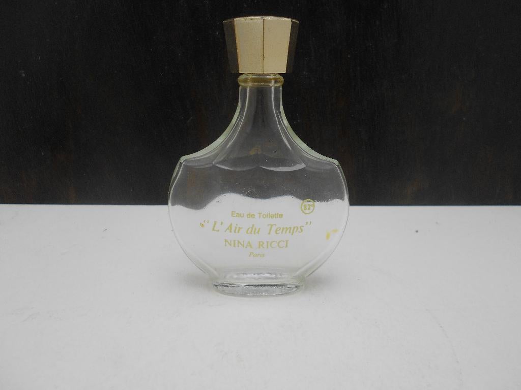 flacon parfum vide L'air du temps Nina Ricci, Enlèvement ou Envoi, Utilisé, Bouteille de parfum