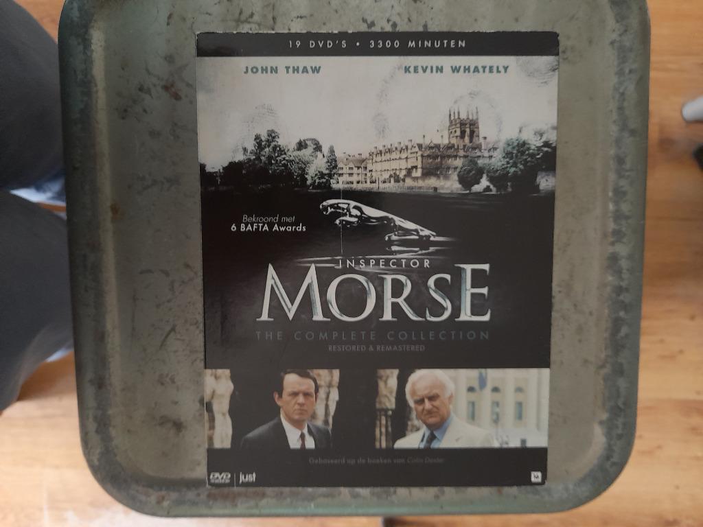Inspector Morse compleet (19 disc), Vanaf 16 jaar, Verzenden, Drama, Boxset