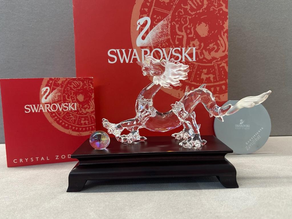 Swarovski Zodiac draak, Verzamelen, Ophalen of Verzenden, Nieuw, Figuurtje