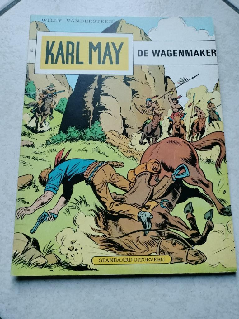 Strip Karl May 36 - De wagenmaker, Verzenden, Willy Vandersteen, Eén stripboek, Zo goed als nieuw