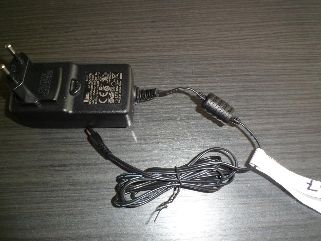 Chargeur adaptateur secteur Ktec 100-240VAC=> 24VDC, 1,88 Am, Enlèvement, Neuf