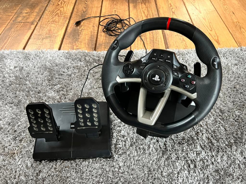 Hori racing wheel apex, Games en Spelcomputers, Ophalen, Zo goed als nieuw, Stuur of Pedalen, PlayStation 3