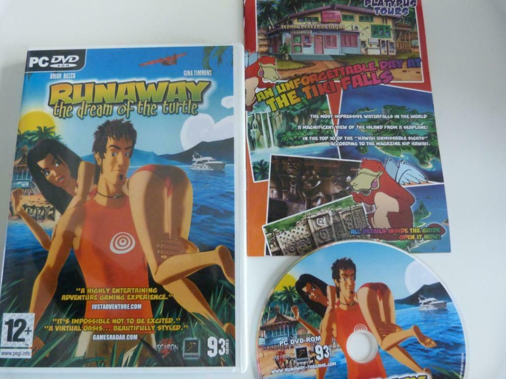 Runaway : The Dream Of The Turtle (Anglais) [PC], Enlèvement ou Envoi, 1 joueur, À partir de 12 ans, Aventure et Action