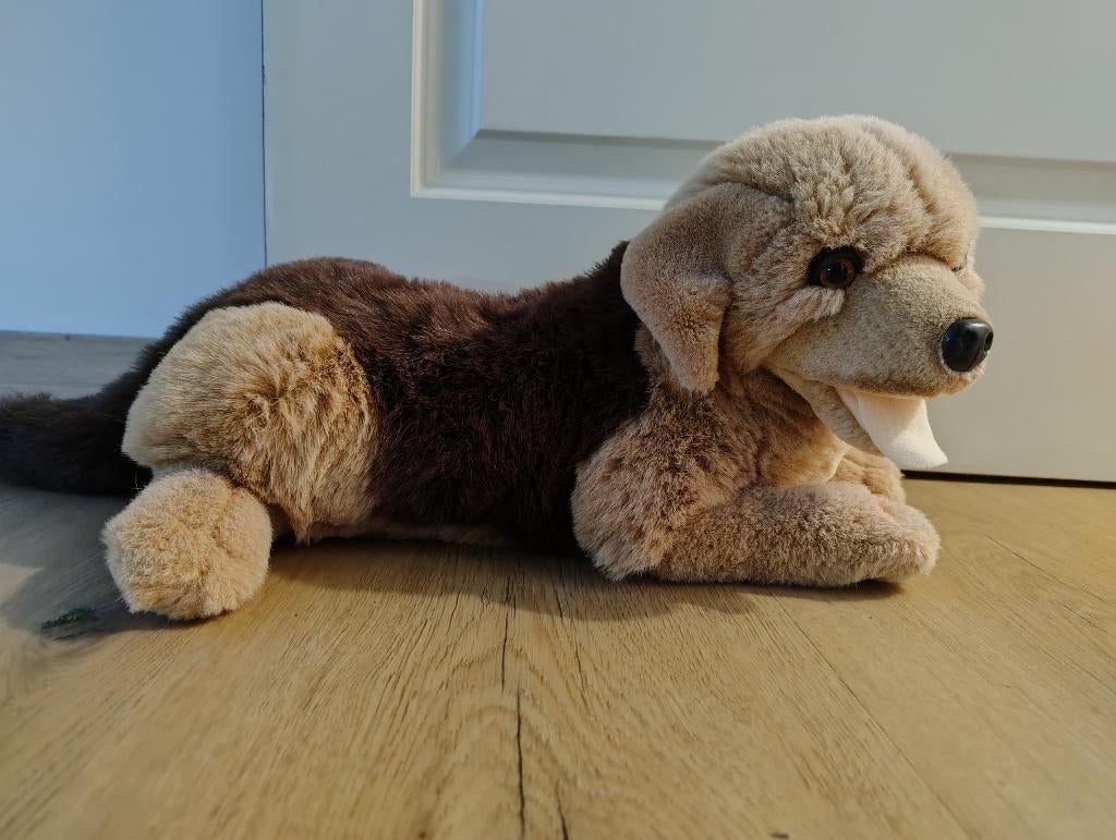 Peluche chien Beagle, Enlèvement ou Envoi, Comme neuf, Chien