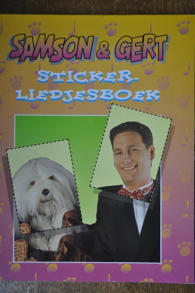 PANINI LEEG ALBUM + ALLE 168 STICKERS SAMSON EN GERT, Hobby en Vrije tijd, Ophalen of Verzenden, Zo goed als nieuw, Meerdere stickers