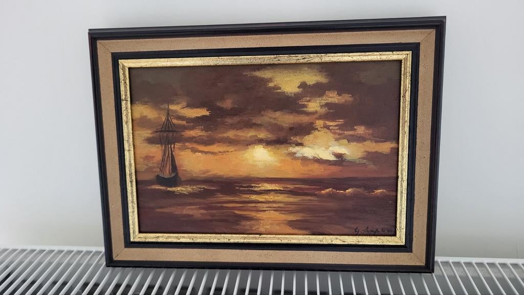 Zonsondergang, Antiek en Kunst, Ophalen