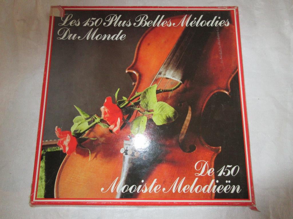 Verzamelbox Vinyl LP De 150 mooiste melodieën Readers Digest, Ophalen
