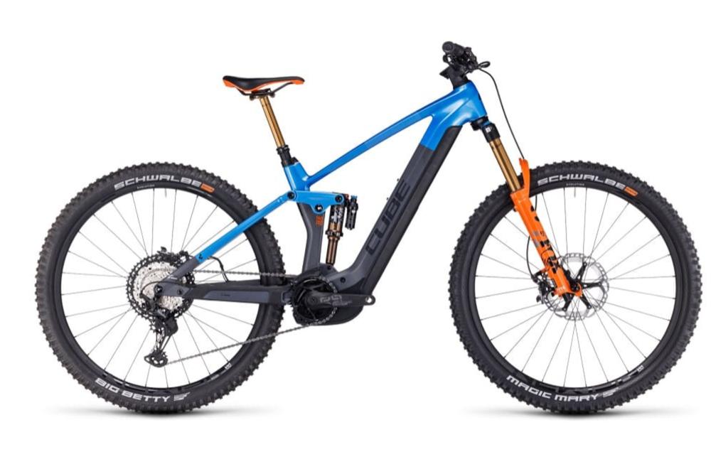E-MTB Cube Stereo Hybrid 140 HPC Action Team, Autres marques, Vitesses, 57 à 61 cm, Enlèvement