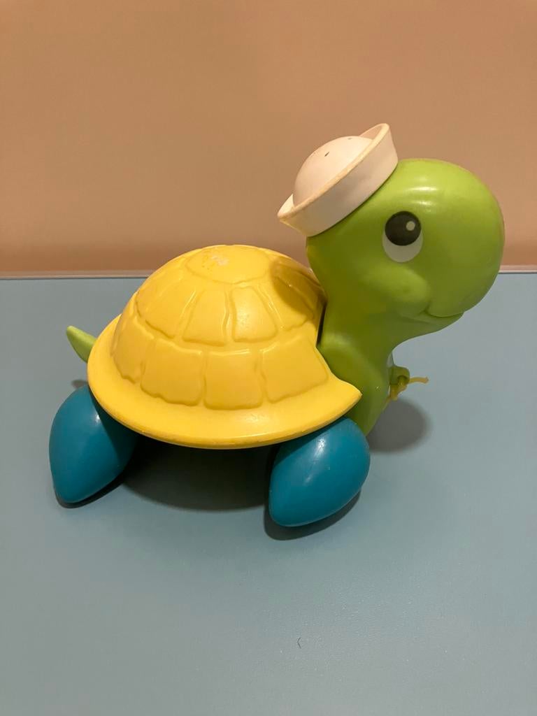 Fisher Price Schildpad 1977, Kinderen en Baby's, Speelgoed | Fisher-Price, Ophalen of Verzenden, Gebruikt