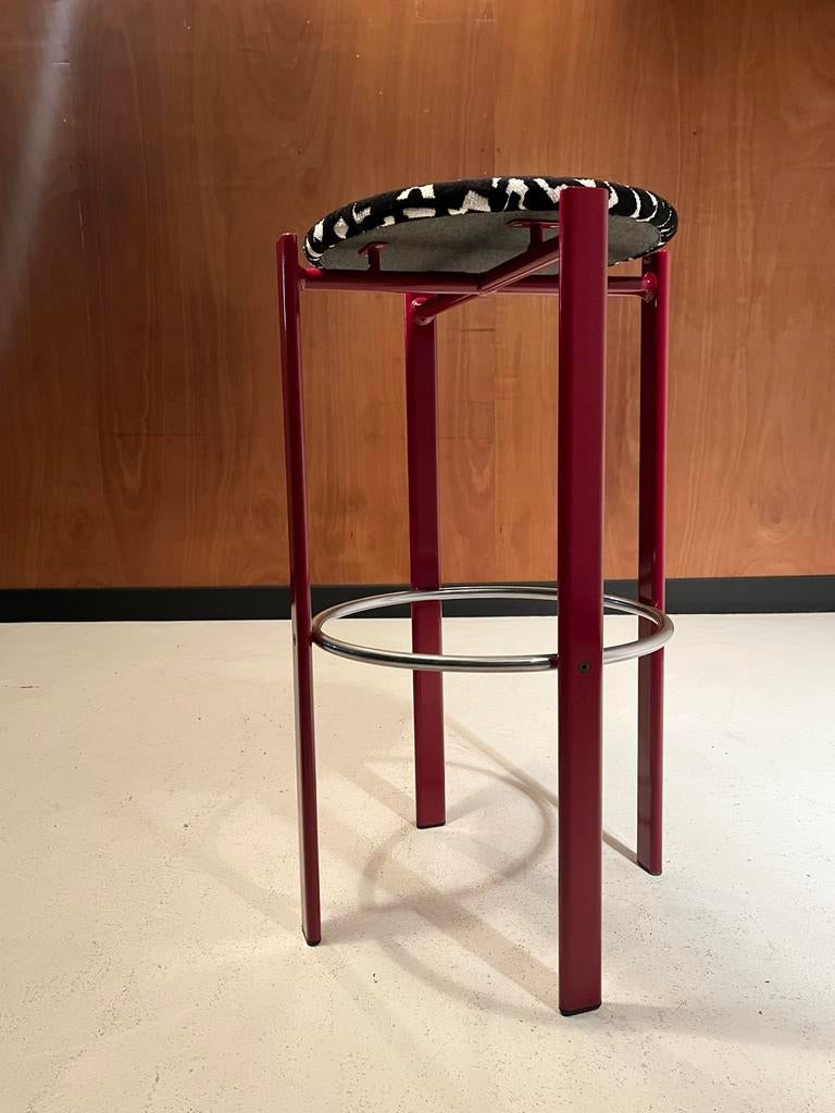 Tabouret de bar vintage - 6 dispo •LIVRAISON GRATUITE•, Maison & Meubles, Tabourets de bar, Enlèvement, Comme neuf, Bois