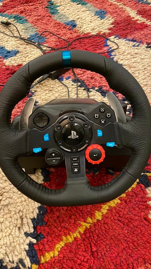 Playstation 3/4/5 stuur, Games en Spelcomputers, Spelcomputers | Sony Consoles | Accessoires, Ophalen, Zo goed als nieuw, Stuur of Pedalen