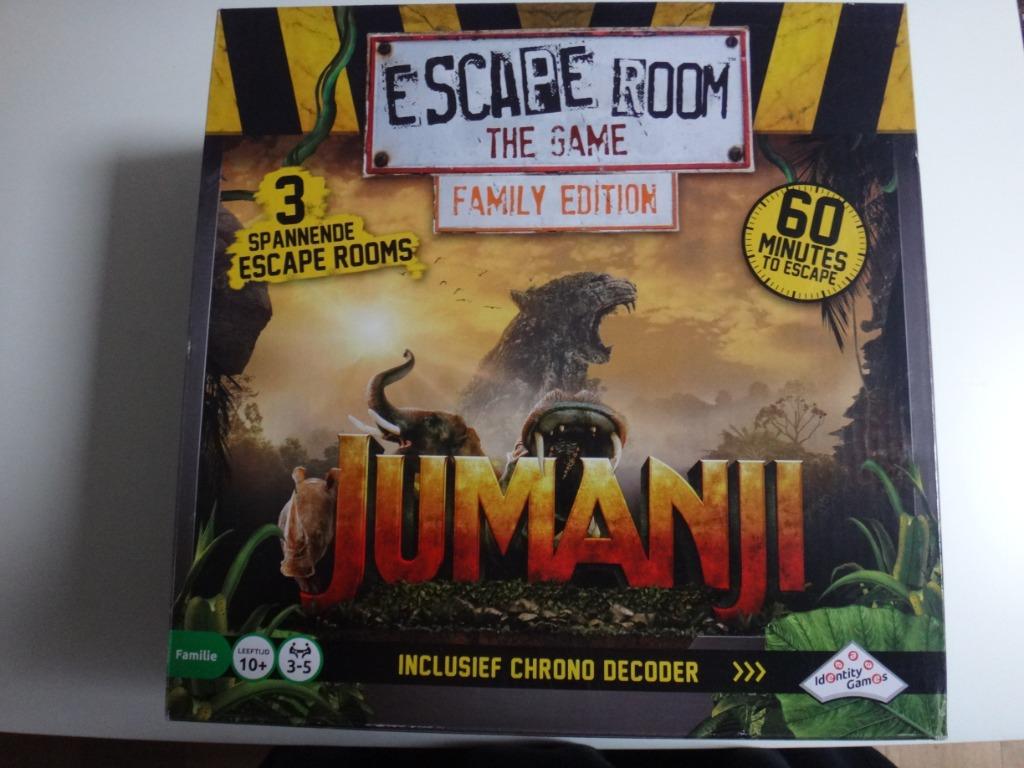 JUMANJI Escape room - nieuw!, Hobby en Vrije tijd, Ophalen of Verzenden, Nieuw
