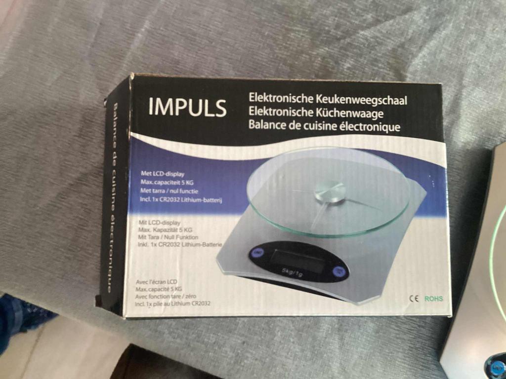 Digitale keukenweegschaal, Moins de 10 kg, Balance de cuisine, Enlèvement, Digital