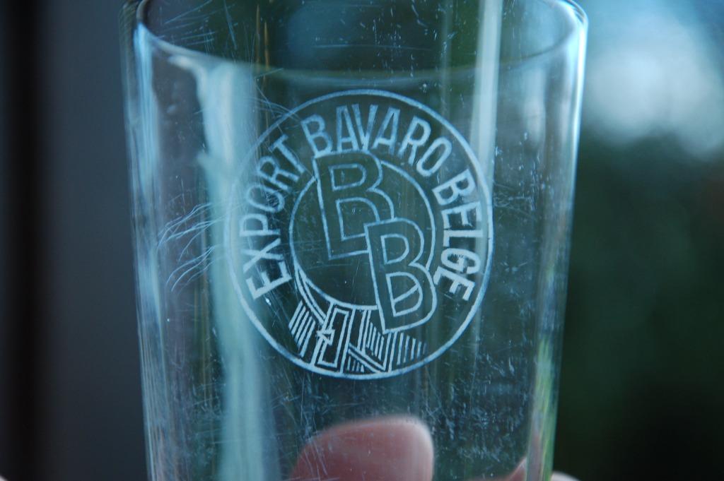 Gezuurd glas Export Bavaro Belge, Verzamelen, Ophalen of Verzenden, Gebruikt, Glas of Glazen
