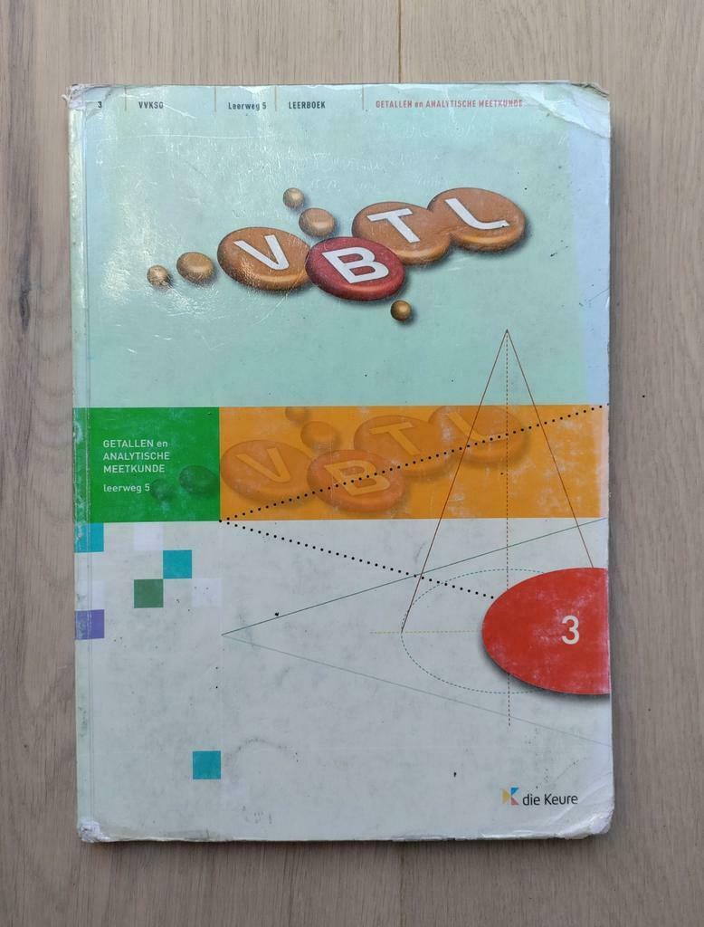 VBTL 3: Getallen en analytische meetkunde leerweg 5, Die Keure, Enlèvement ou Envoi, Utilisé, Secondaire