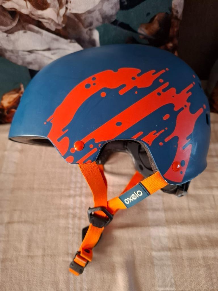 Fiets - skate helm OXELO, Ophalen, Gebruikt, Decatlon, L