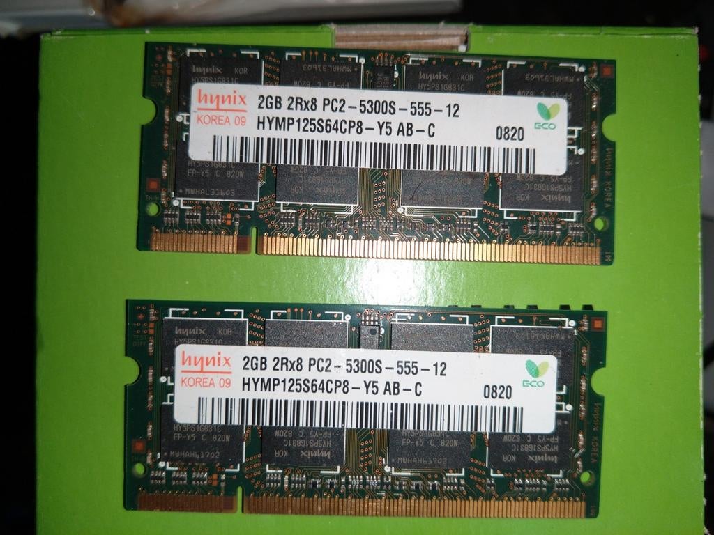 2GB ddr 5300s, Computers en Software, RAM geheugen, Ophalen of Verzenden, Gebruikt, DDR, Laptop