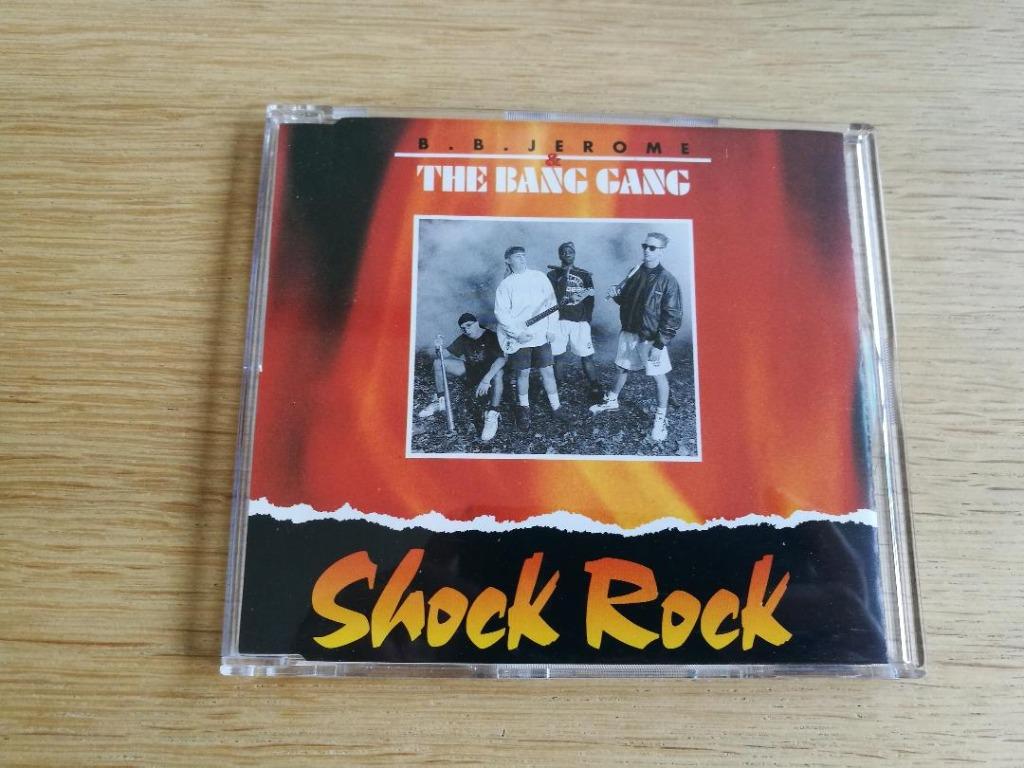 CD single BB Jerome & The Bang Gang 'Shock rock', Enlèvement ou Envoi, Utilisé