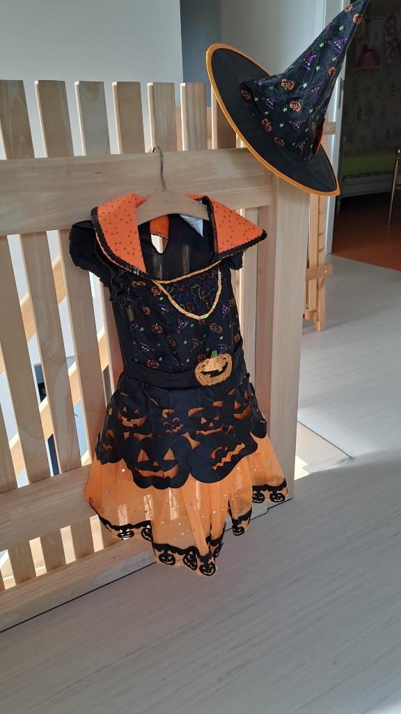 Halloween kleedje, Ophalen, Zo goed als nieuw, 110 t/m 116, Meisje