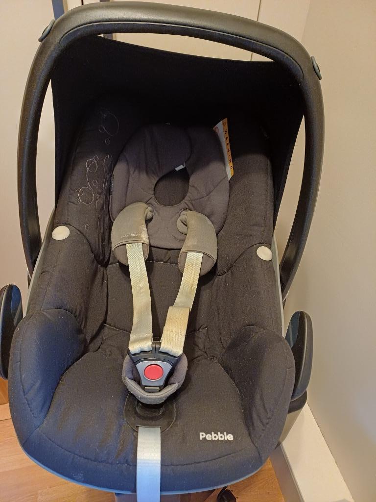 Siège auto Maxi Cosi Peble + 2 housses + Base Isofix, Enfants & Bébés, Enlèvement, Utilisé, Maxi-Cosi, Isofix