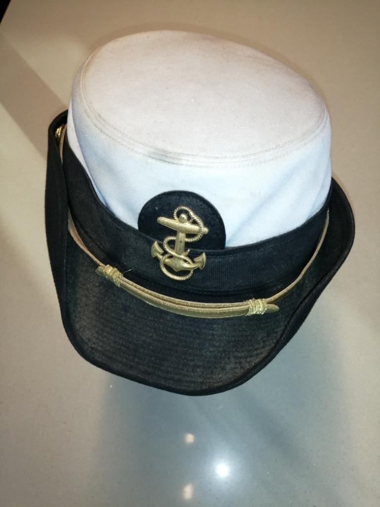 USA - US NAVY - COIFFURE FEMININE - OFFICIER, Enlèvement ou Envoi, Marine, Casque ou Béret