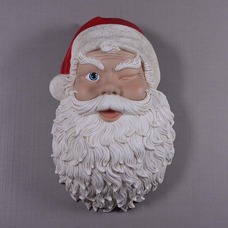 Décoration murale de tête de Père Noël —  du Père Noël 89 cm, Enlèvement, Neuf