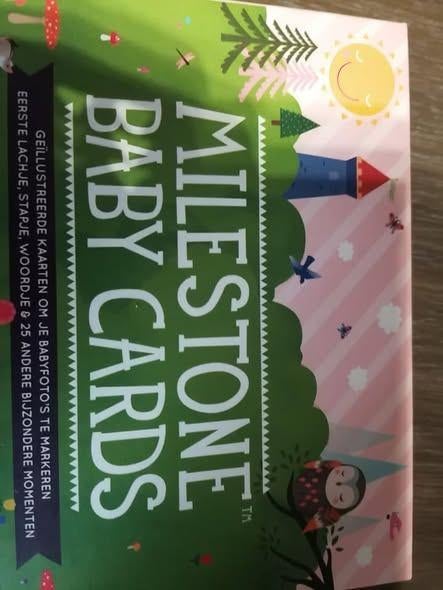 milestone baby cards, Ophalen, Gebruikt, Kraamcadeau