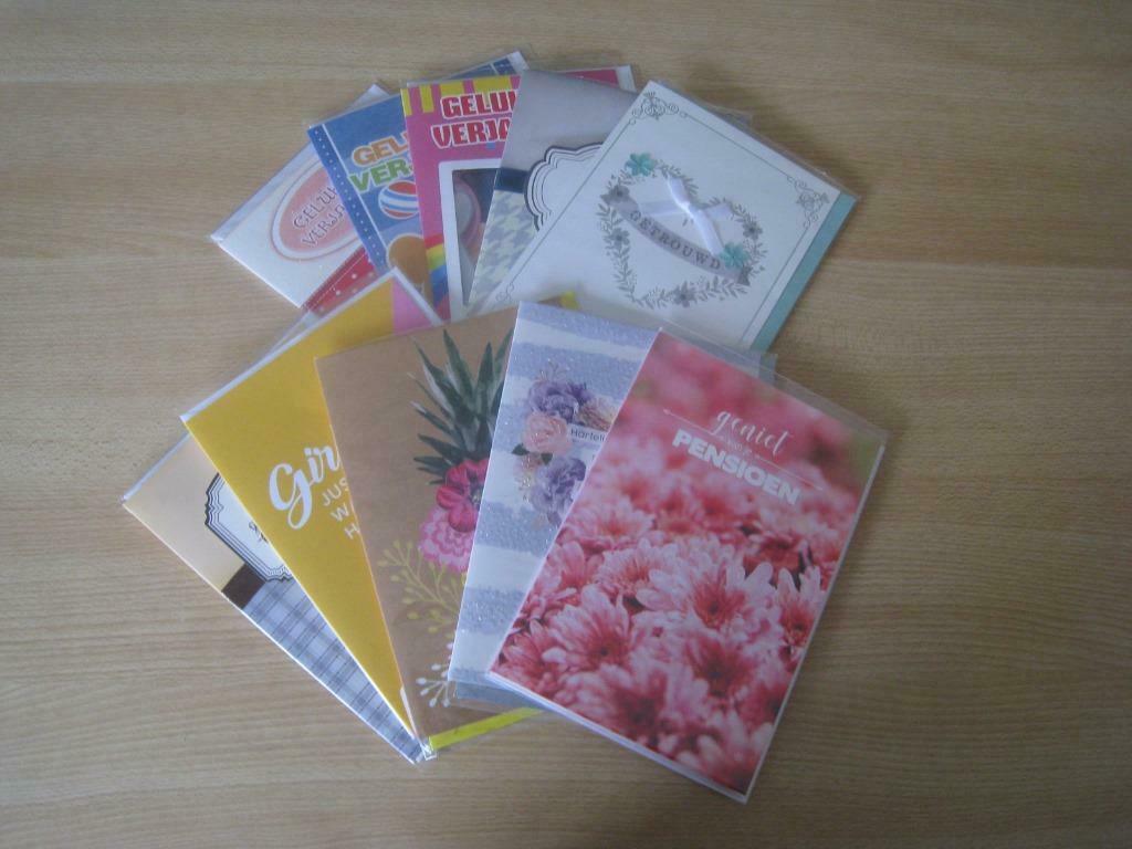 20 diverse wenskaartjes (nieuw!) waarde 40,90, Diversen, Kerst, Nieuw, Ophalen of Verzenden