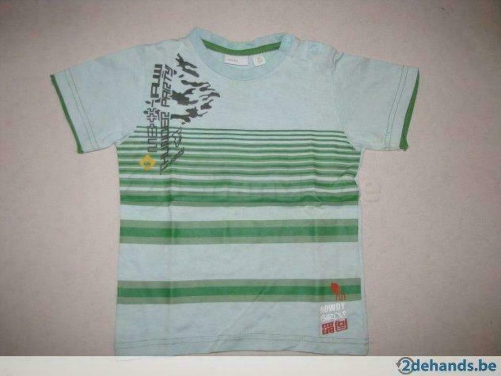 T-shirt (KM) verschillende merken (maat 86), Ophalen of Verzenden, Gebruikt, Jongetje, Shirtje of Longsleeve