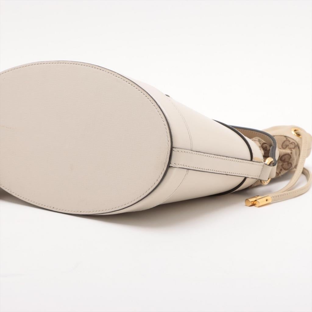 Sac Gucci Horsebit 1955, Envoi, Utilisé, Blanc, Sac à bandoulière