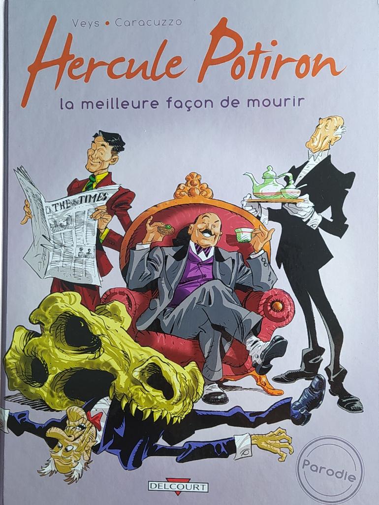 Hercule Potiron – La meilleure façon de mourir, Une BD, Utilisé, Veys, Caracuzzo, Enlèvement ou Envoi