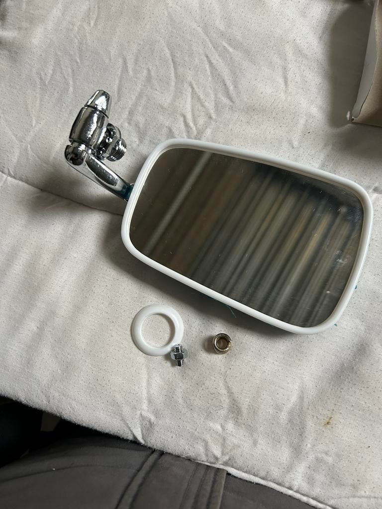 Spiegel kever, bougies, lampen 6 volt, Ophalen, Oldtimer onderdelen