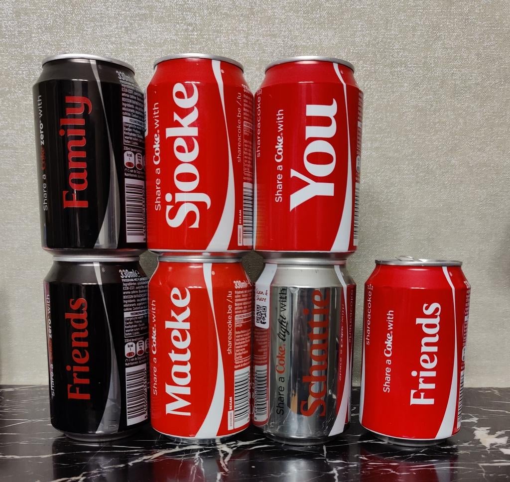 Coca Cola blik, Ophalen of Verzenden, Gebruikt