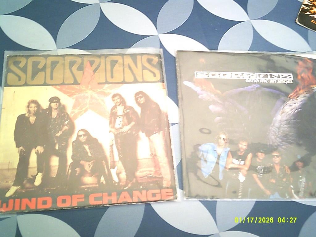 Scorpions Vinyl singel -Send me an Angel / Crazy world -1990, Ophalen of Verzenden, Zo goed als nieuw