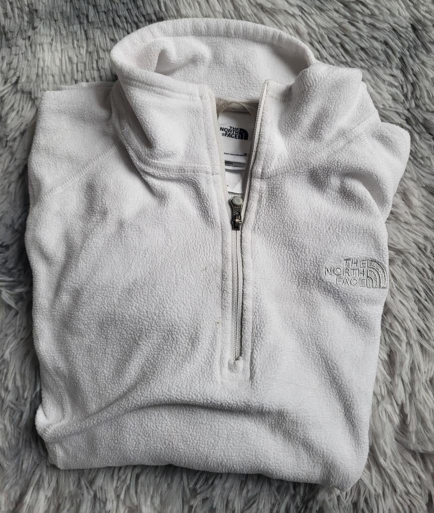 The North Face Glacier damesfleece met 1/4 ritssluiting, maa, Kleding | Dames, Wit, Ophalen of Verzenden, The North Face, Maat 34 (XS) of kleiner