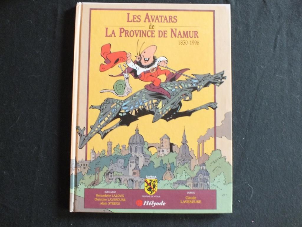LES AVATARS DE LA PROVINCE DE NAMUR (1 ALBUM EO).    HELYODE, Eén stripboek, Ophalen of Verzenden, Zo goed als nieuw, LALOUX - LAVERDURE