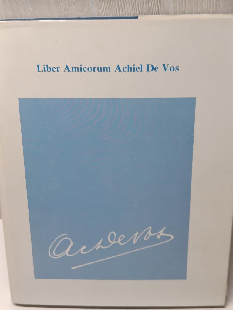 Liber amicorum achiel de vos, Boeken, Ophalen of Verzenden, Zo goed als nieuw