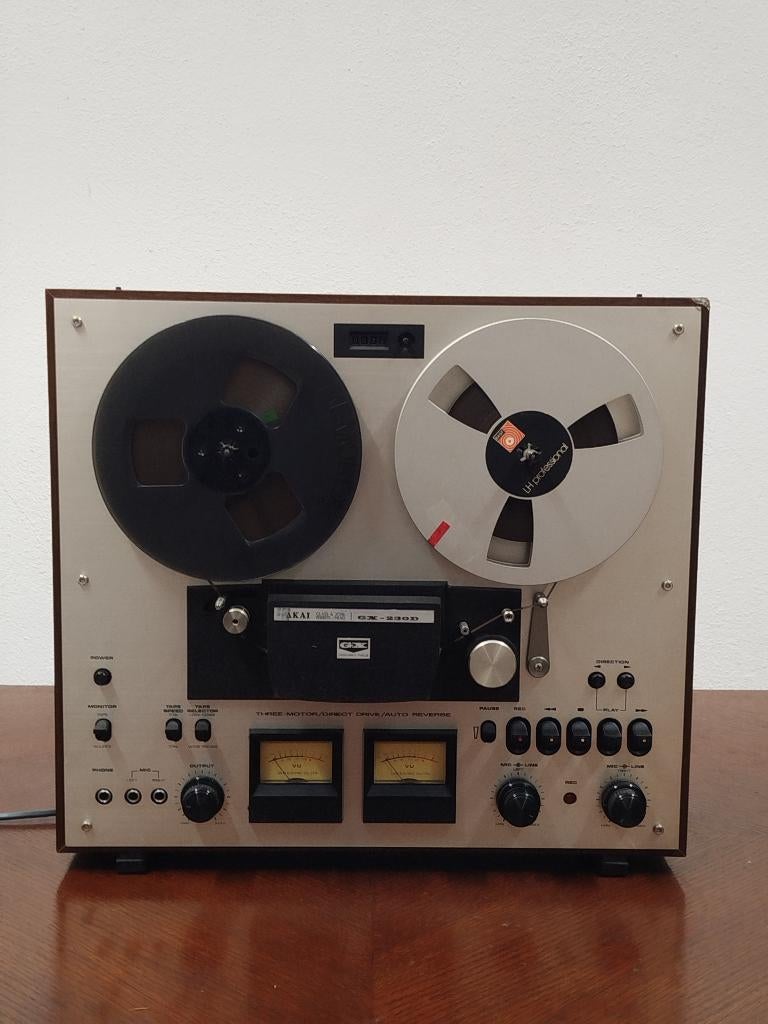 Magnifique magnétophone stéréo Vintage Akai GX-230D, TV, Hi-fi & Vidéo, Enregistreurs audio, Magnétophone, Avec bandes, Enlèvement ou Envoi