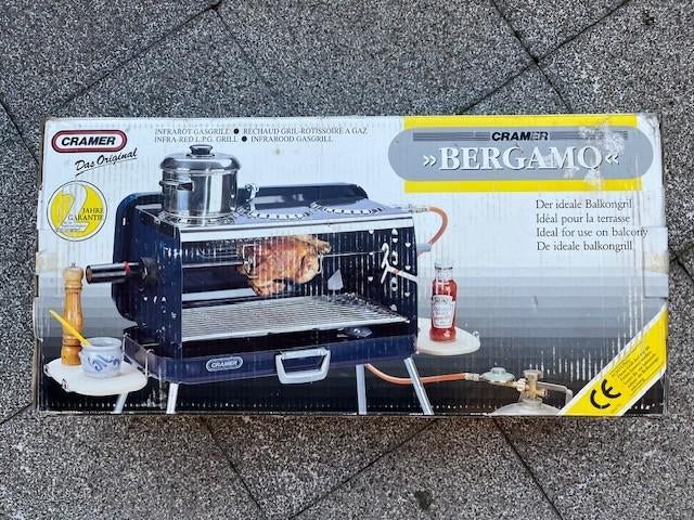 Infrarood Gasgrill, Cramer Bergamo, Caravans en Kamperen, Kampeeraccessoires, Ophalen, Zo goed als nieuw