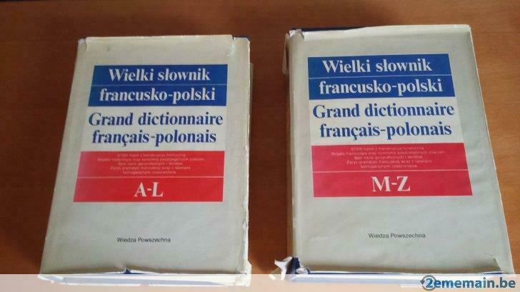 Dictionnaire Français-Plonais, Livres, Utilisé