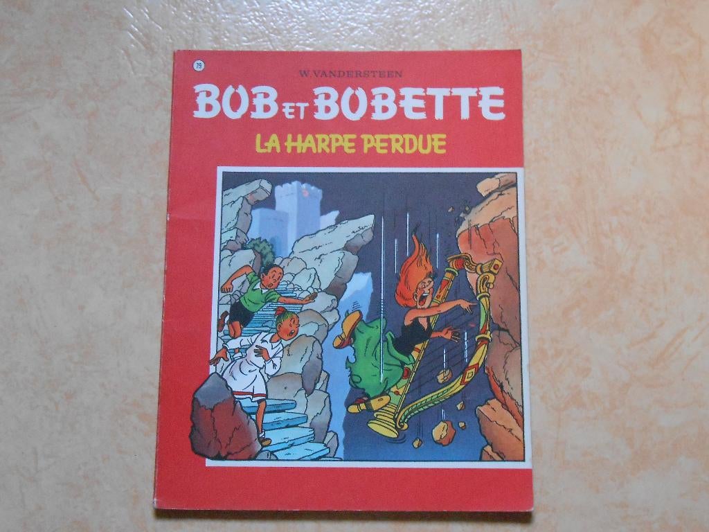 Bob et Bobette 79 La harpe perdue 1968 1 ste druk., Enlèvement ou Envoi, Willy Vandersteen, Une BD, Utilisé